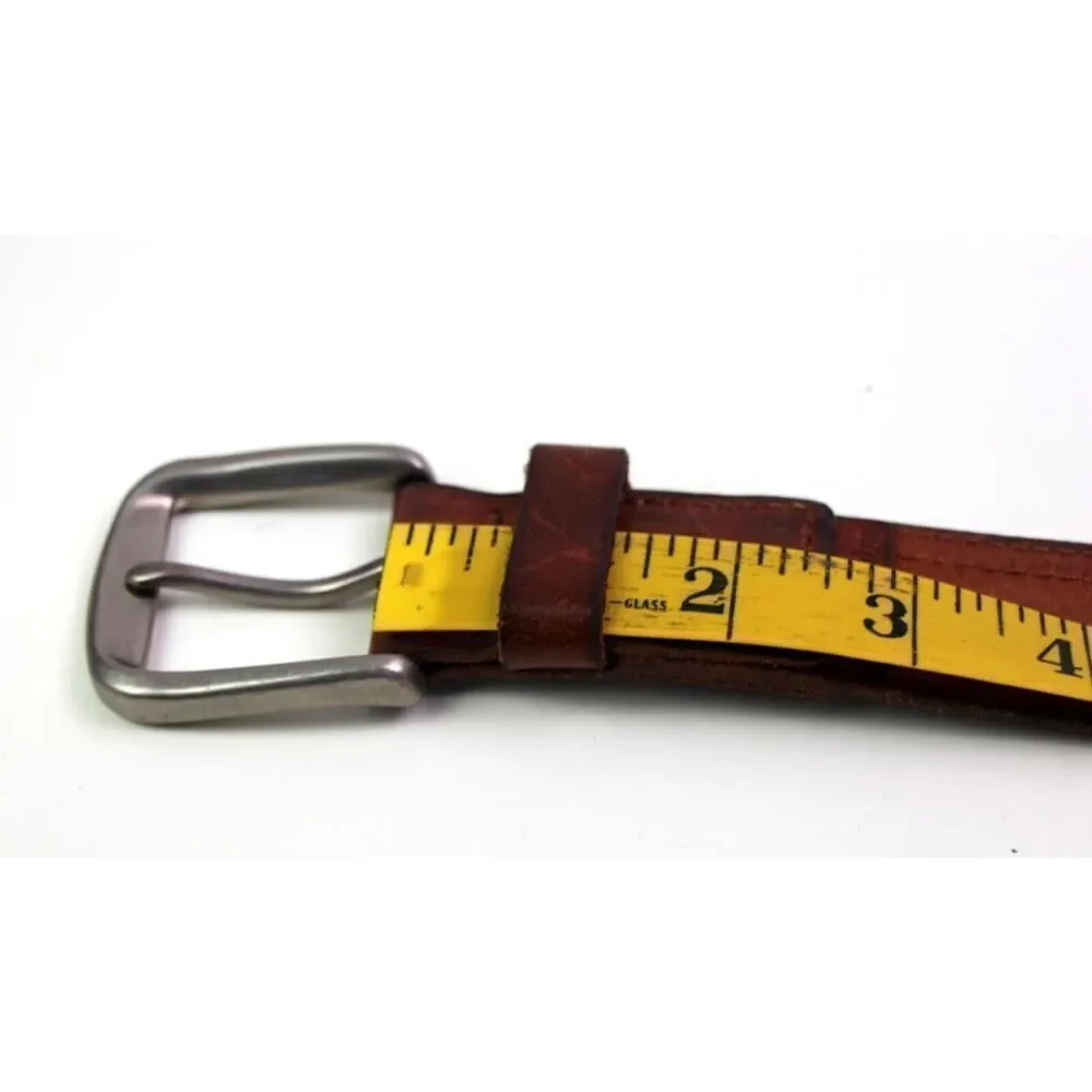 Columbia BROWN REAL LEATHER 1 3/8